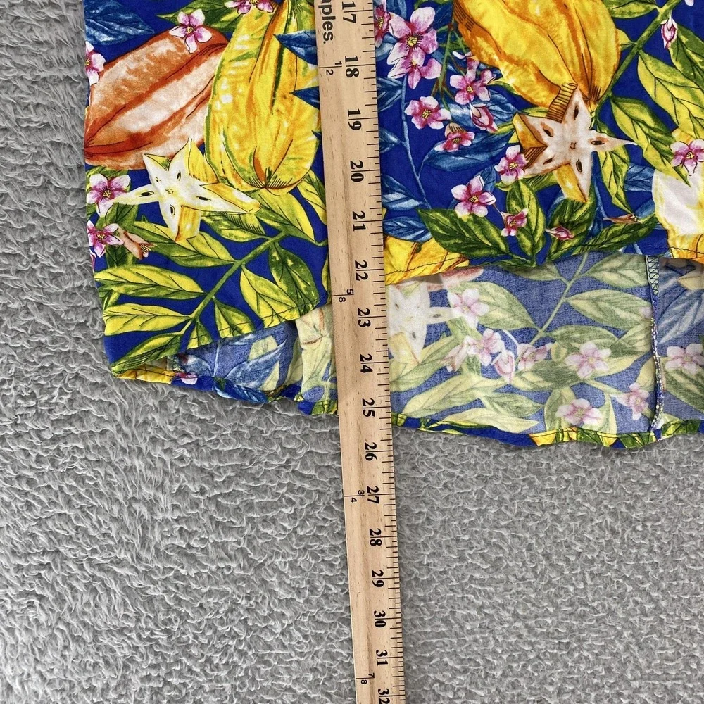 Rachel Roy 2 Piece Set Womens Large Tropical Hawaiian Cruise Resort Vacation - Picture 10 of 16